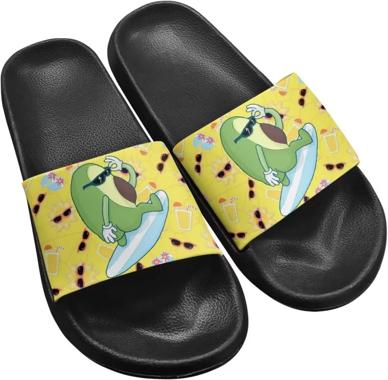 Men's Shower Shoes, Wear Resistant Shower Slippers, Lightweight Slides Sandals Pool Slides House Slipper Non-Slip Beach Sandal