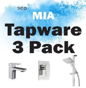 Mia A/P Basin Mixer/ Mia Shower Mixer/OBT Slide Shower Set
