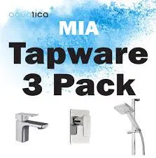 Mia A/P Basin Mixer/ Mia Shower Mixer/OBT Slide Shower Set