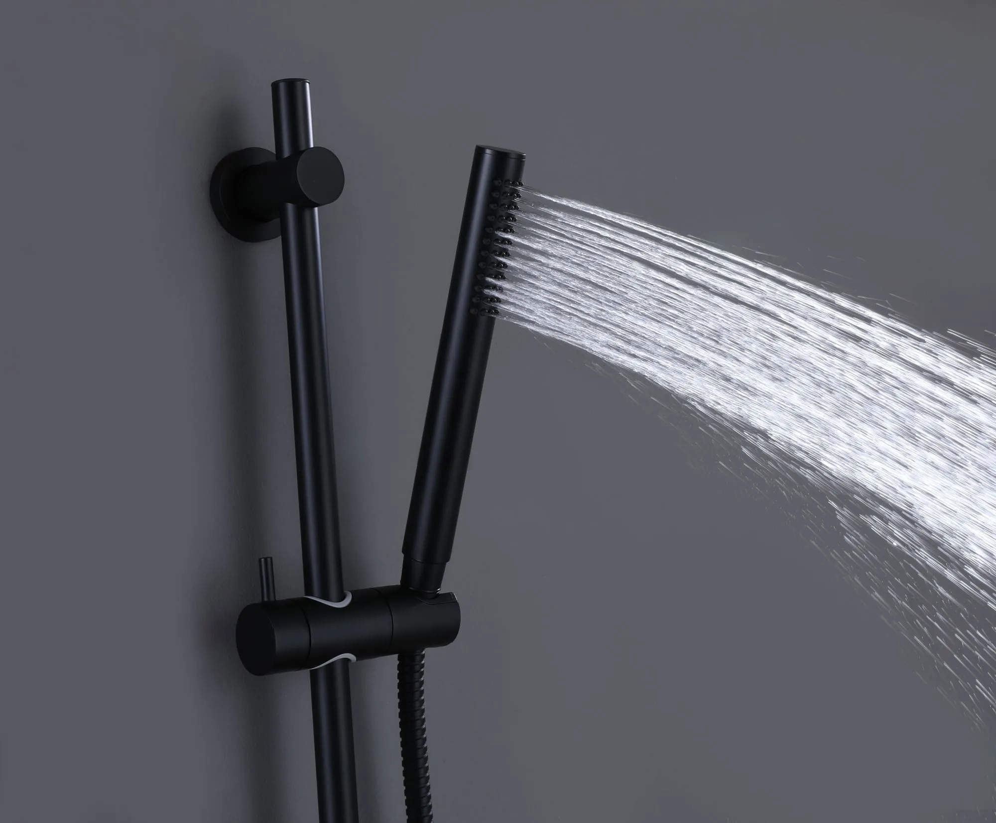 Minimalist Contemporary Multi Function Handheld Shower Head