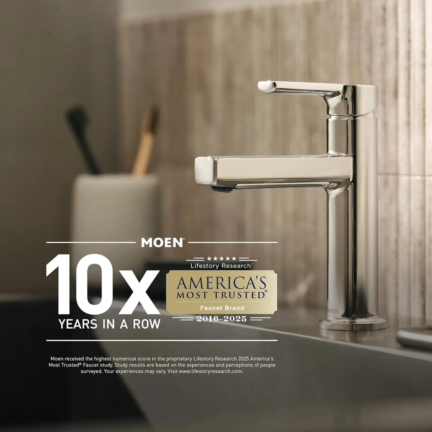 Moen Eco-Performance Chrome 4-Spray Pattern Handheld Showerhead with 69-Inch-Long Hose and 30-Inch Grab Slide Bar, 3669EP