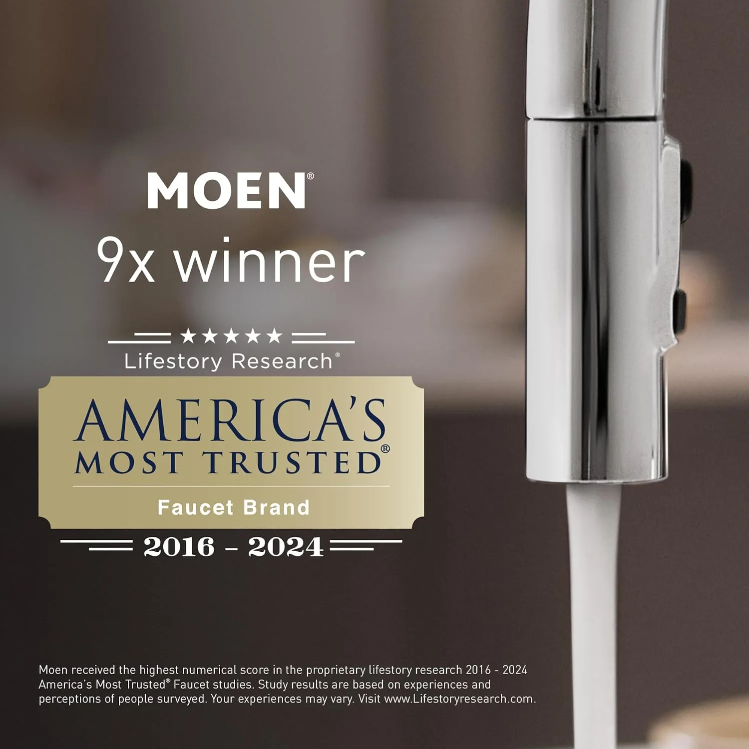 Moen Matte Black Eco-Performance 4-Spray Pattern Detachable Handheld Showerhead with 69-Inch-Long Hose and 30-Inch Slide Bar, 3669EPBL