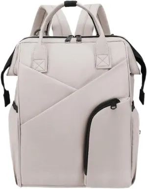 Mommy Bag, Nylon Waterproof Cloth Bag, Women's Backpack For Going Out(PINK)