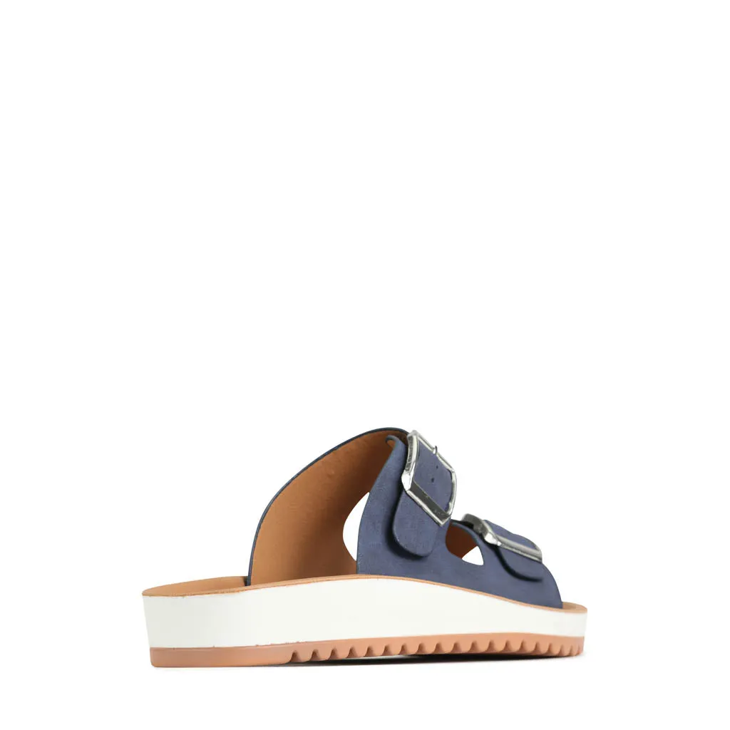 NAARA SLIDE SANDALS