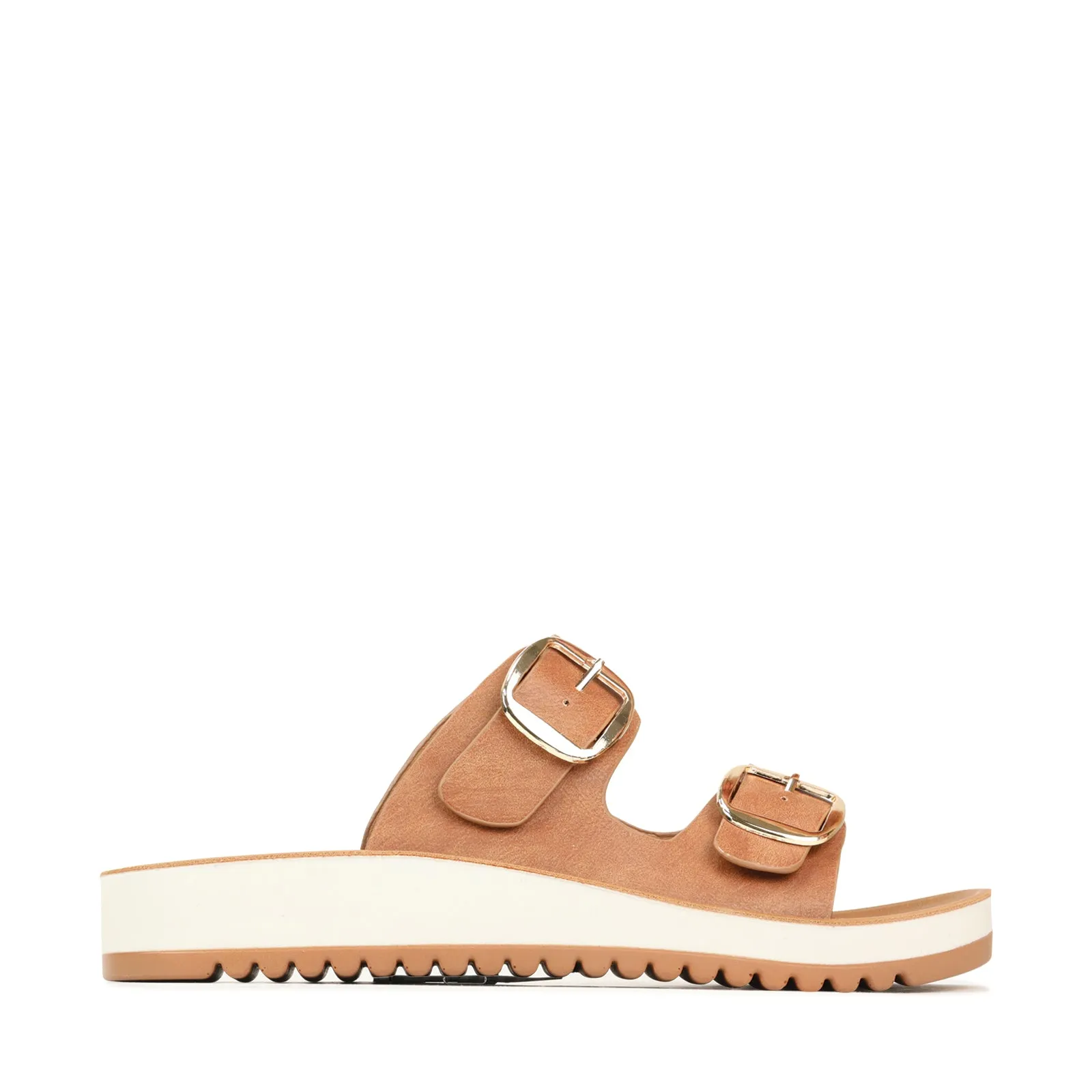 NAARA SLIDE SANDALS