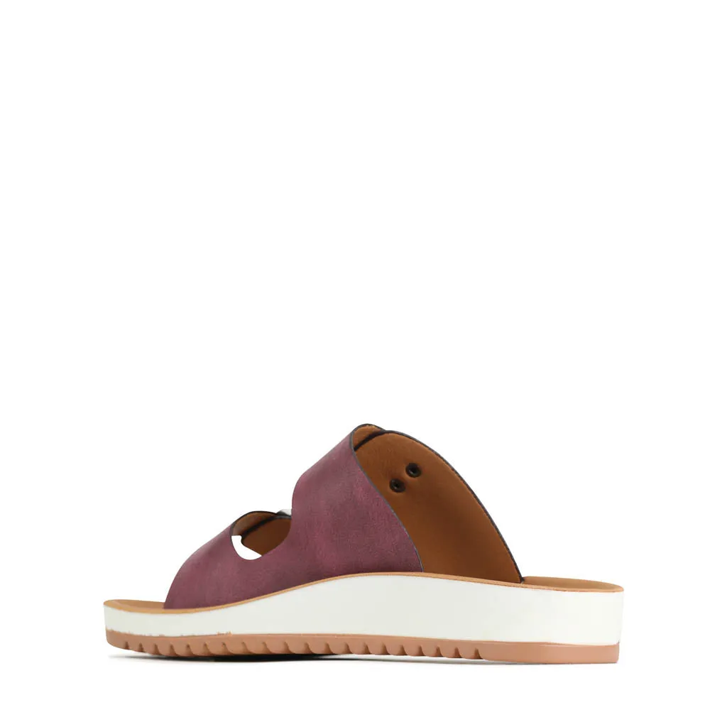 NAARA SLIDE SANDALS