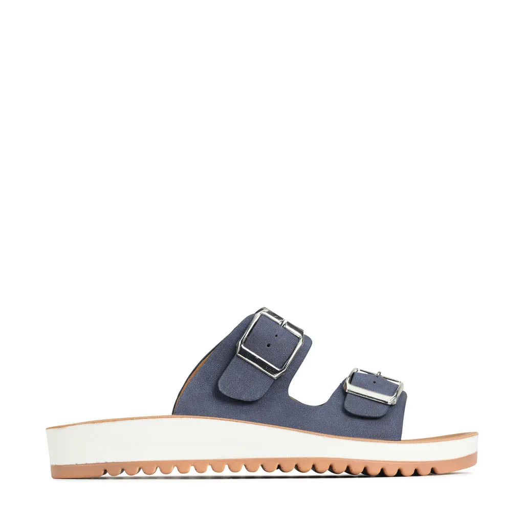 NAARA SLIDE SANDALS