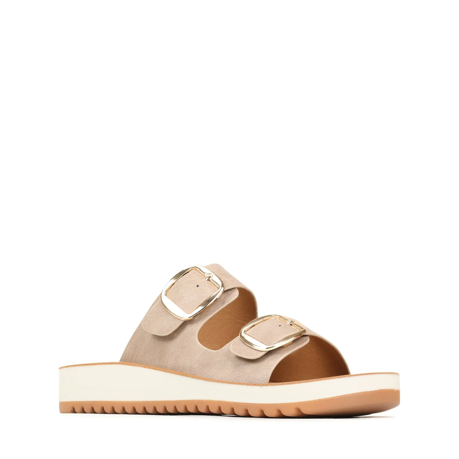 NAARA SLIDE SANDALS