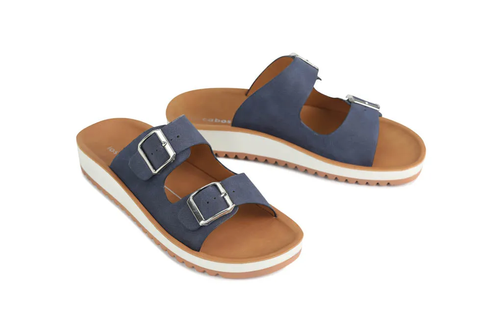 NAARA SLIDE SANDALS