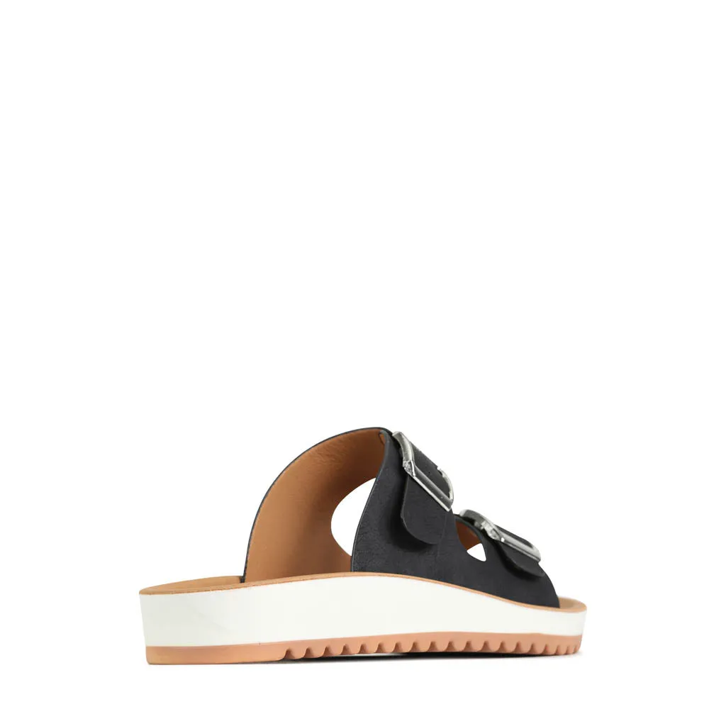 NAARA SLIDE SANDALS