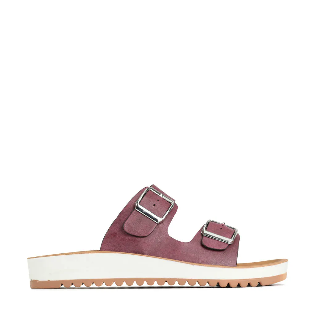 NAARA SLIDE SANDALS