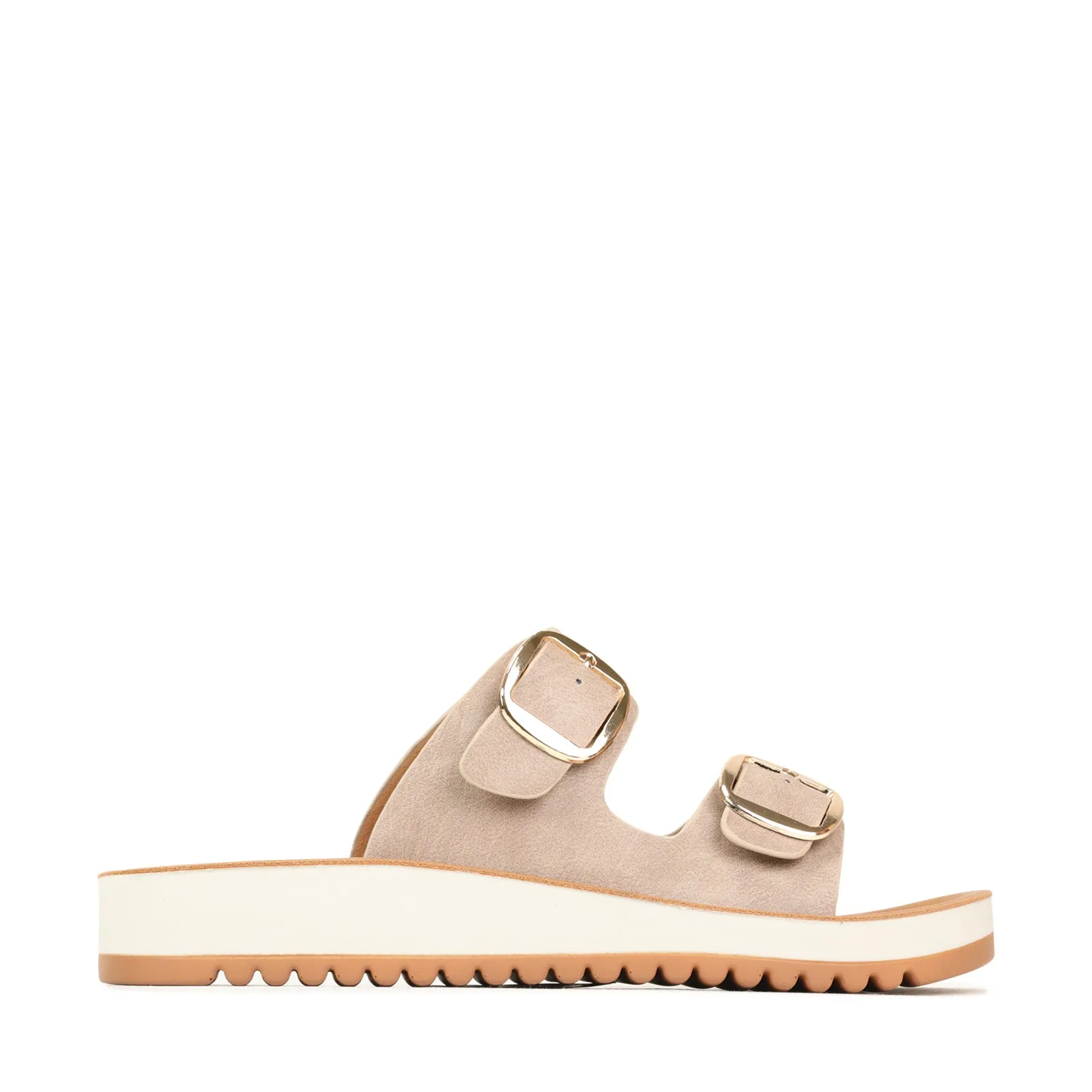 NAARA SLIDE SANDALS