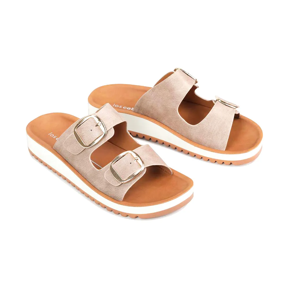 NAARA SLIDE SANDALS