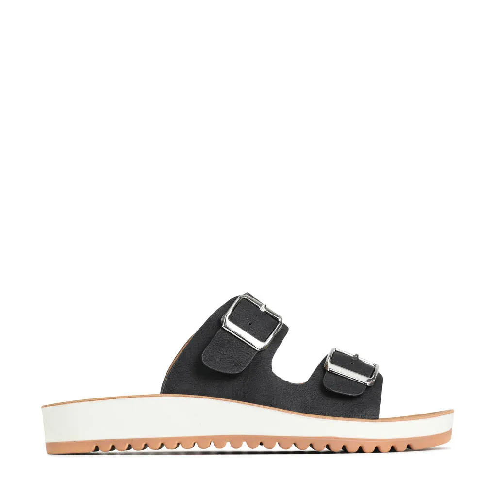NAARA SLIDE SANDALS