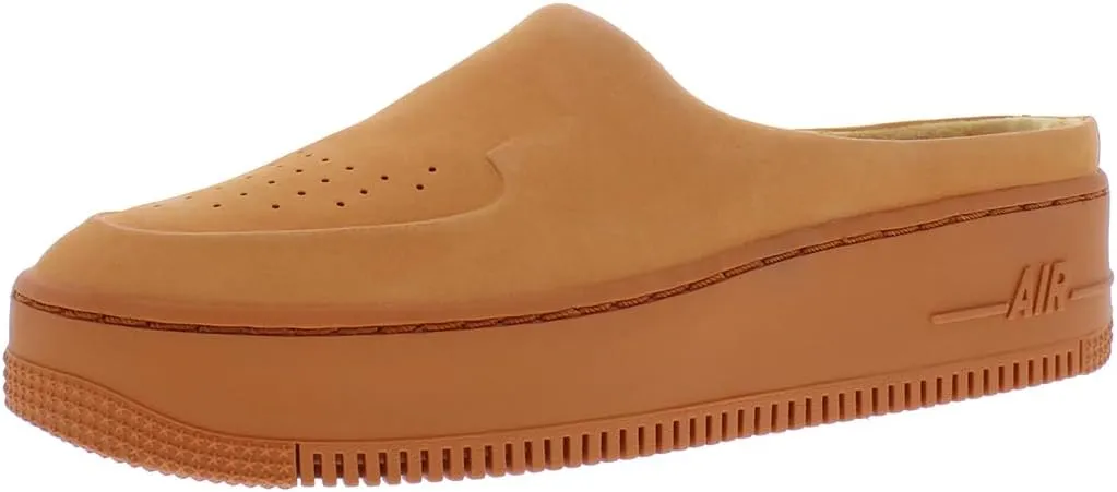 Nike Womens Air Force 1 Lover XX Leather Mules AO1523-800 Cinder Orange (Cinder Orange, US Footwear Size System, Adult, Women, Numeric, Medium, 10)