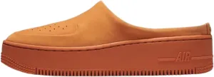 Nike Womens Air Force 1 Lover XX Leather Mules AO1523-800 Cinder Orange (Cinder Orange, US Footwear Size System, Adult, Women, Numeric, Medium, 7.5)