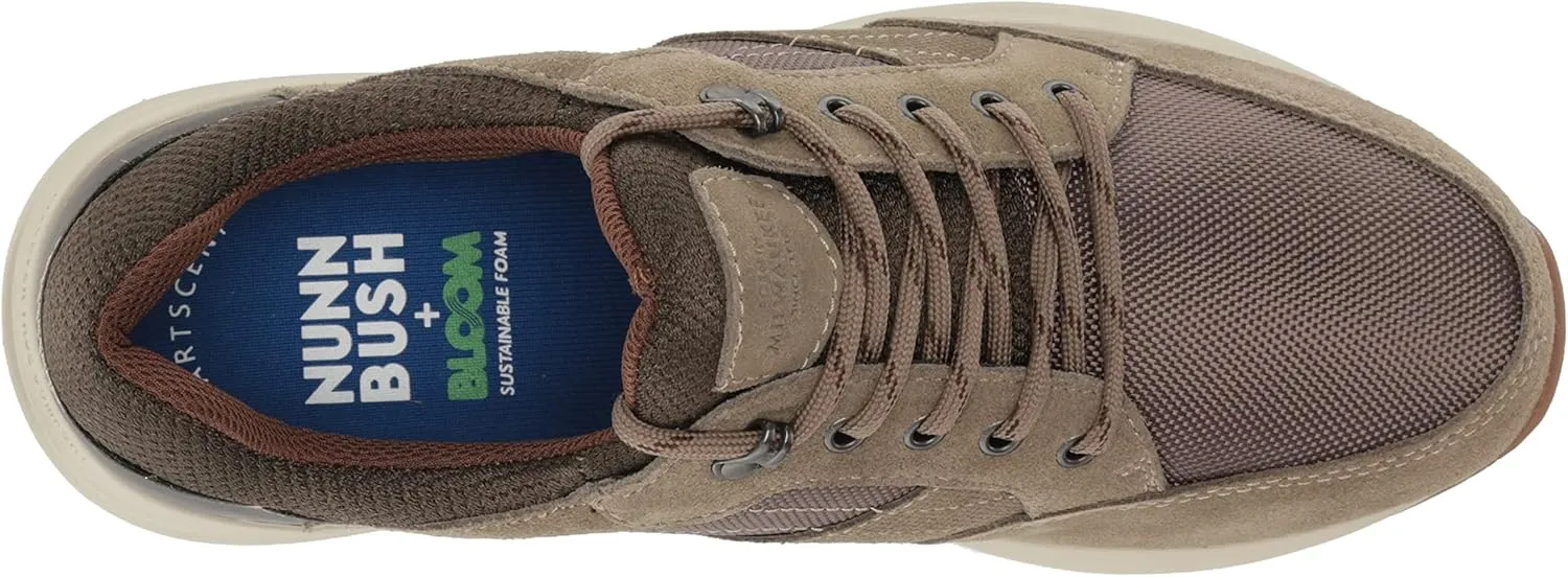 Nunn Bush Men's Excursion Lite Moccasin Toe Oxford Lace Up with Kore Comfort Technology