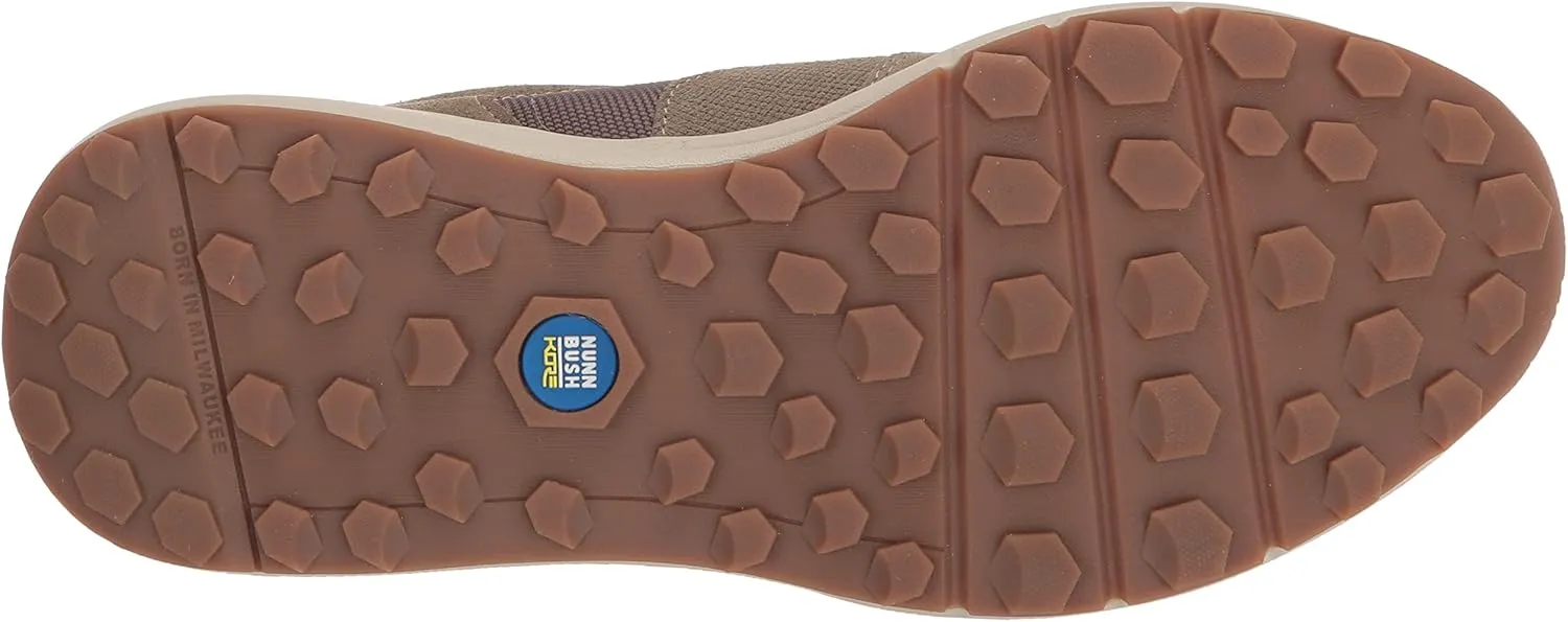 Nunn Bush Men's Excursion Lite Moccasin Toe Oxford Lace Up with Kore Comfort Technology