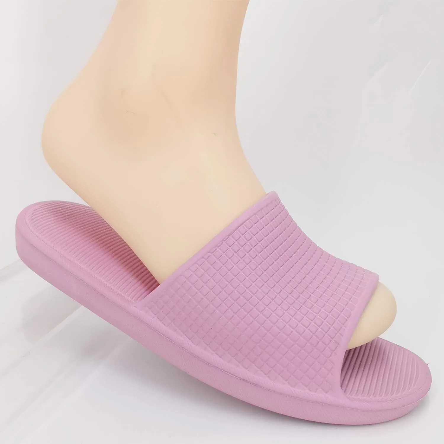 ofoot Stylish and Cozy Women's Comfort Indoor and Outdoor Casual Slide Sandals Non-Slip Shower Slippers - Unisex Soft Flip Flops