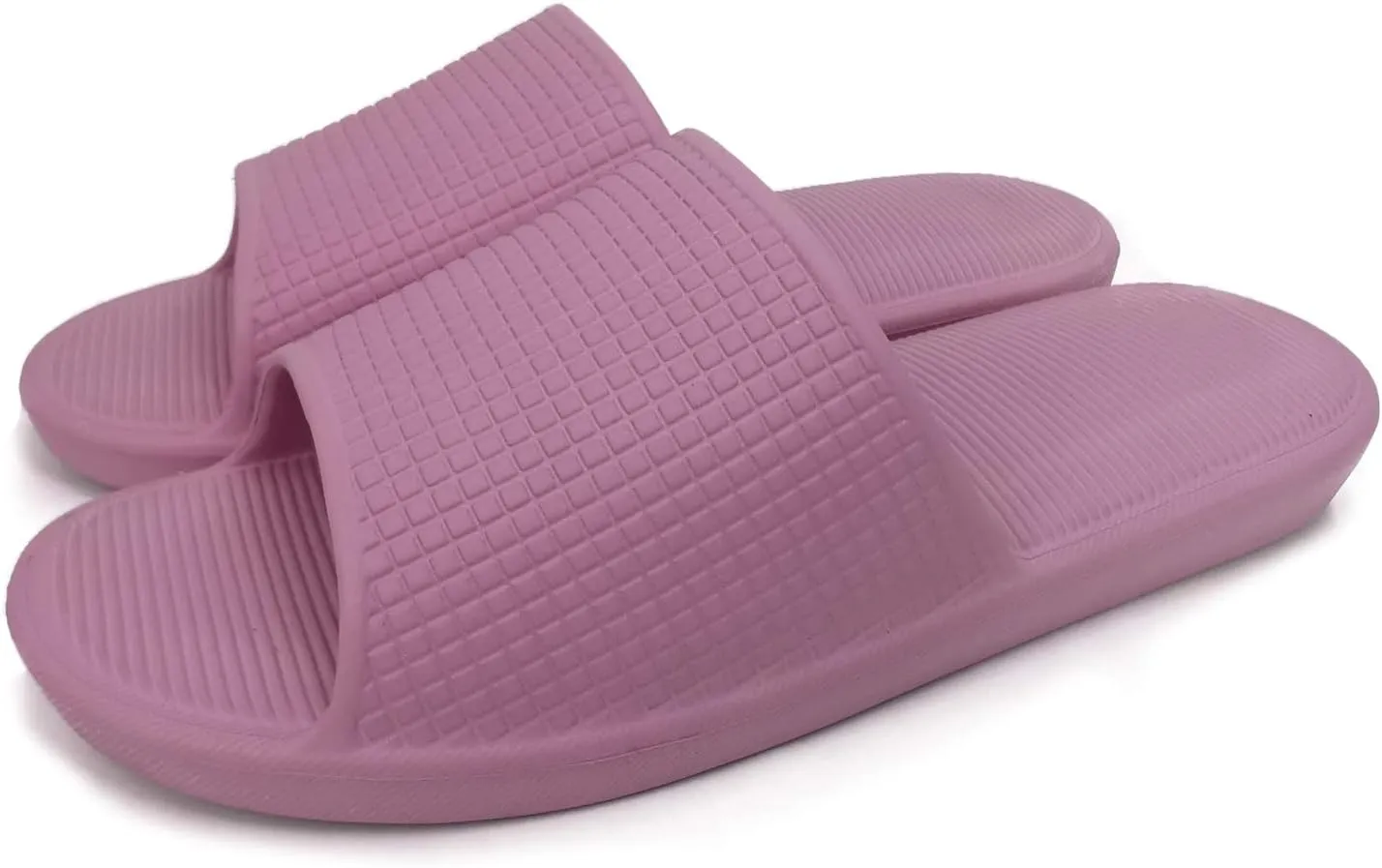 ofoot Stylish and Cozy Women's Comfort Indoor and Outdoor Casual Slide Sandals Non-Slip Shower Slippers - Unisex Soft Flip Flops