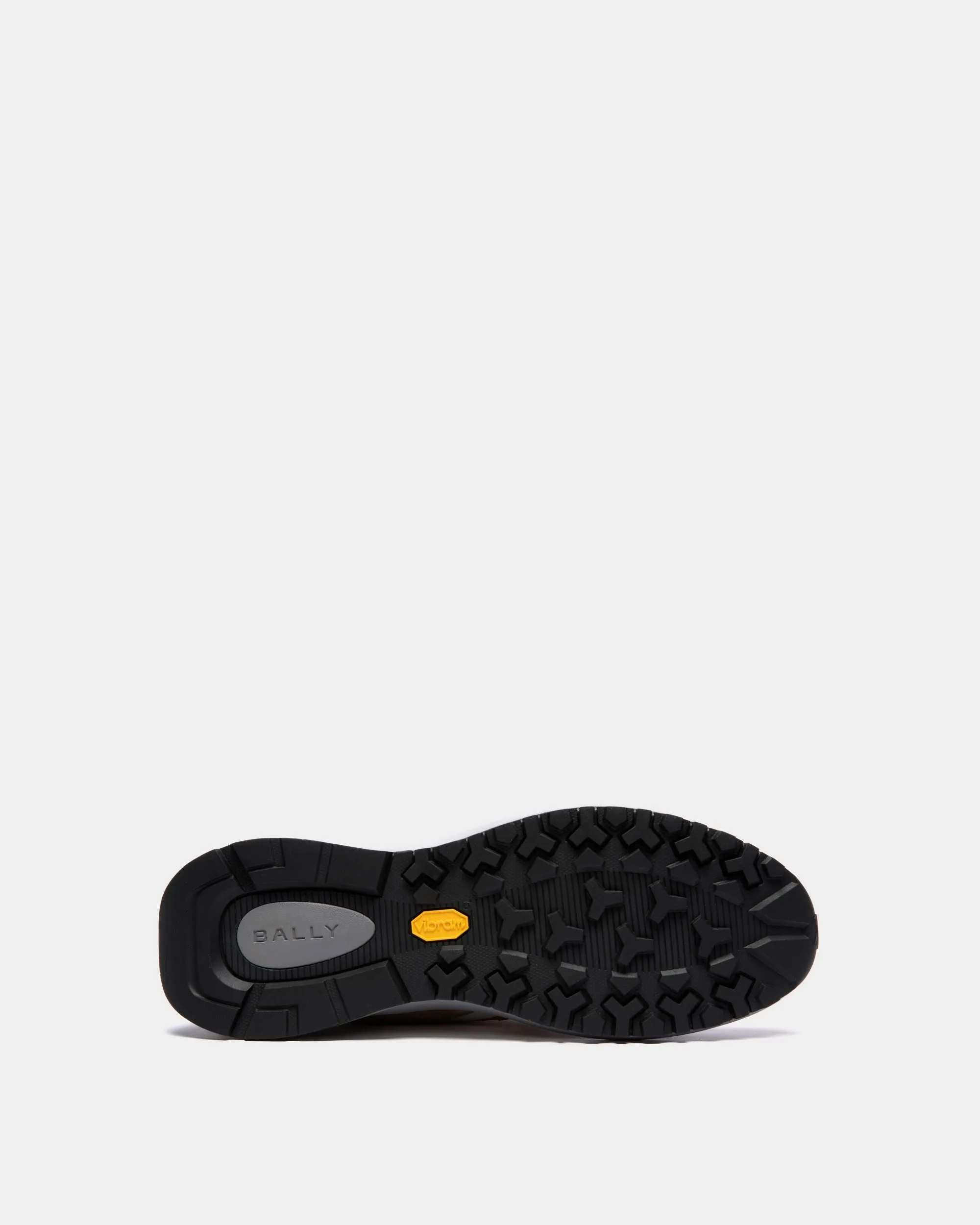 Outline Sneaker in Brown Nylon