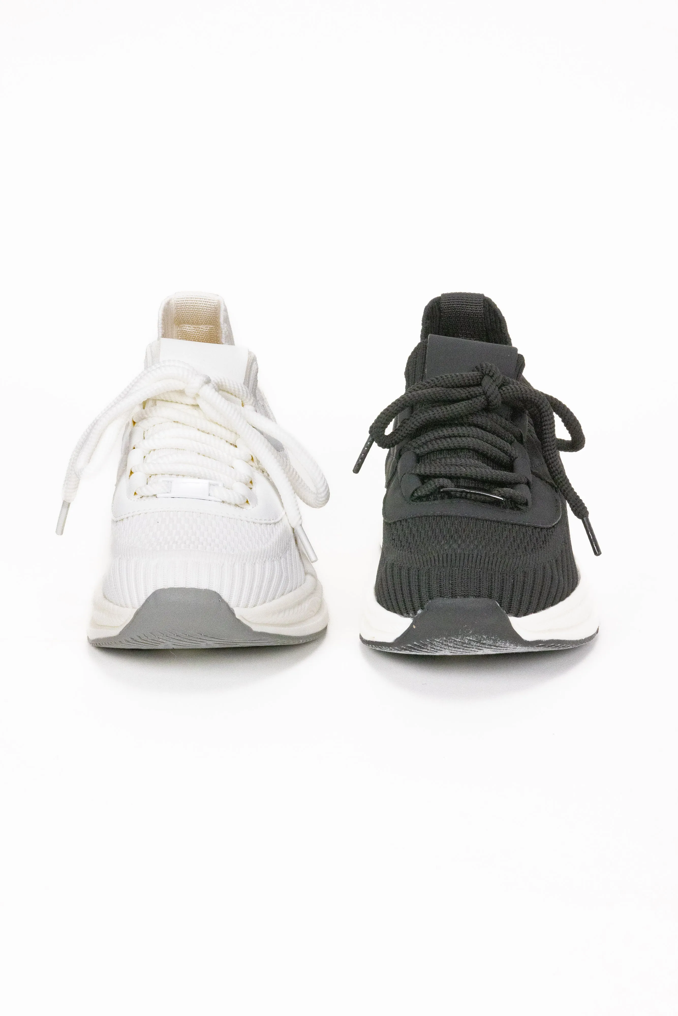 Outwoods Stride Women's Lace Up Knit Sneaker