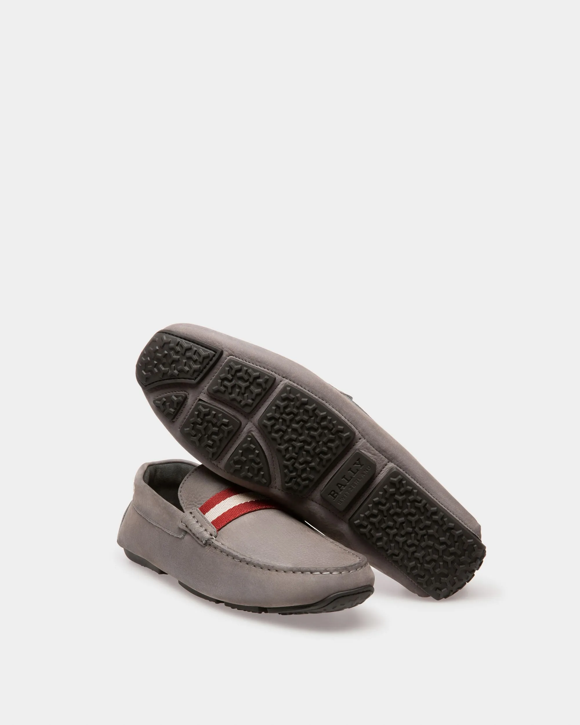 Pearce Leather Drivers In Grey
