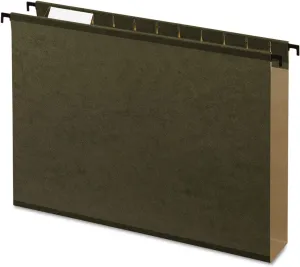 Pendaflex SureHook Extra Capacity Reinforced Hanging Folders, Letter Size, Standard Green, 20 per Box (6152X2)
