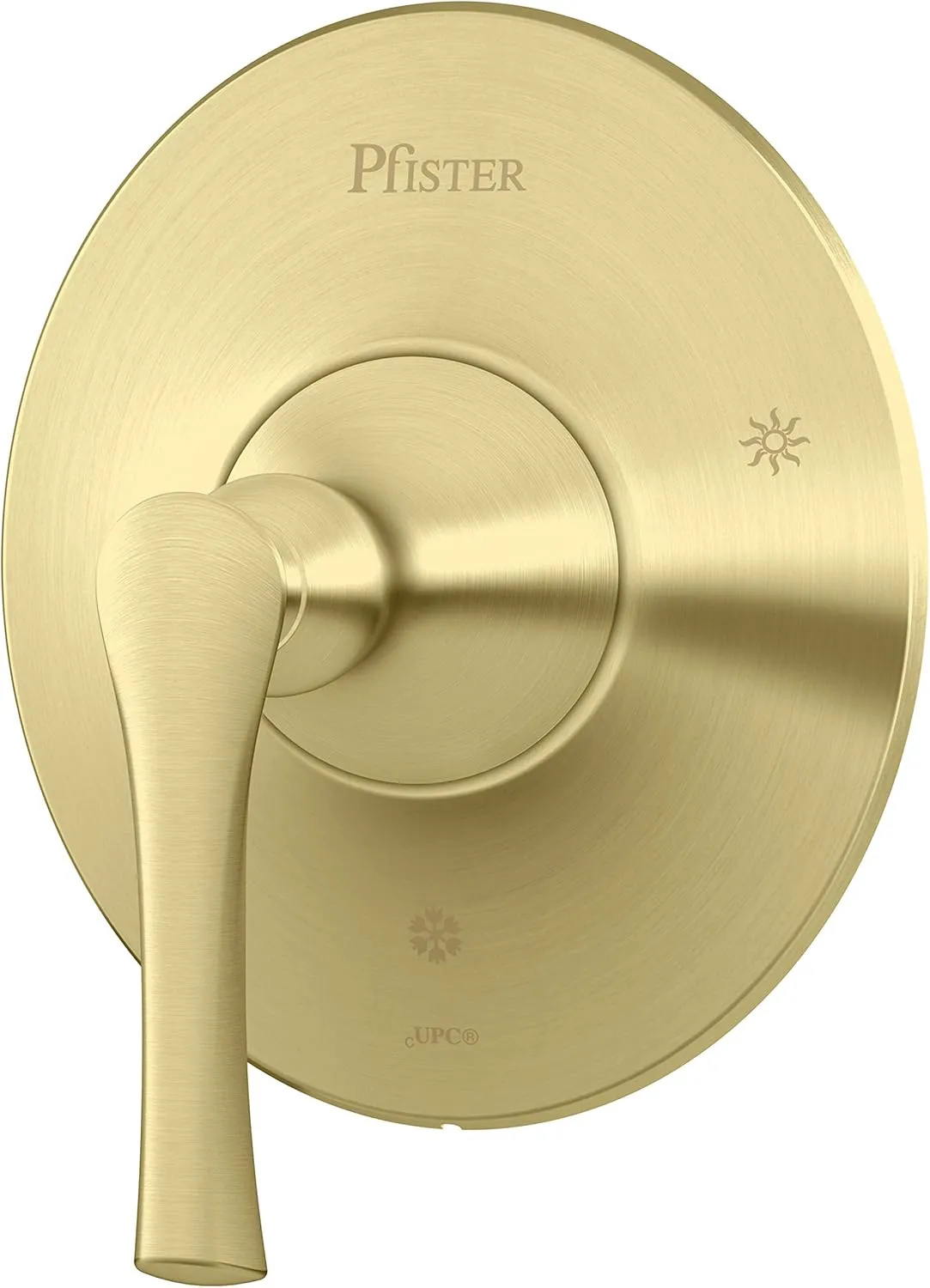 Pfister R89-1RHBG Rhen 1-Handle Tub & Shower Valve Only Trim, Brushed Gold