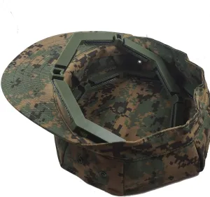 Phlawless Inserts Adjustable Military Patrol Cap 8 Point Cover Shaper Insert Digital Green