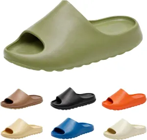Pillow Slippers for Women and Men Cloud Platform Slides Anti Slip Cloud Slippers Lightweight EVA Comfy Shower Slides Open Toe Sandals for Indoor and Outdoor