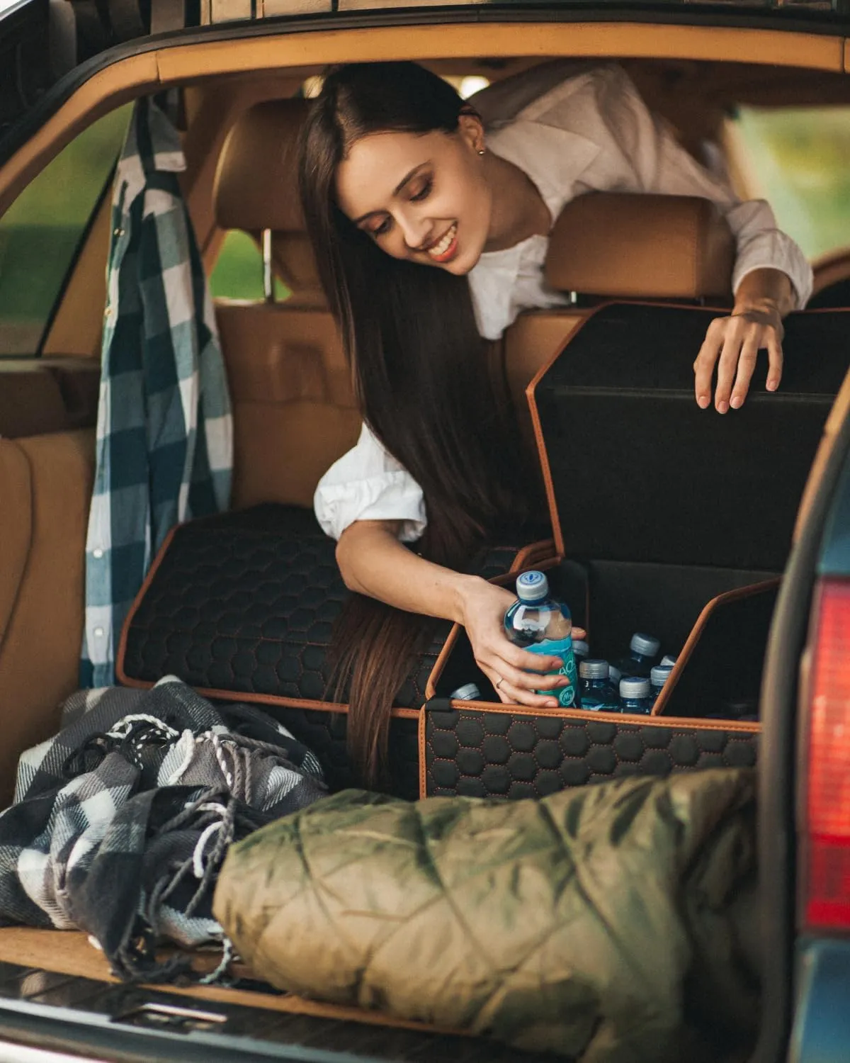 Premium Foldable Trunk Organizer for SUV | Car Trunk Storage Organizer | 21.6 inch (2 Pack)