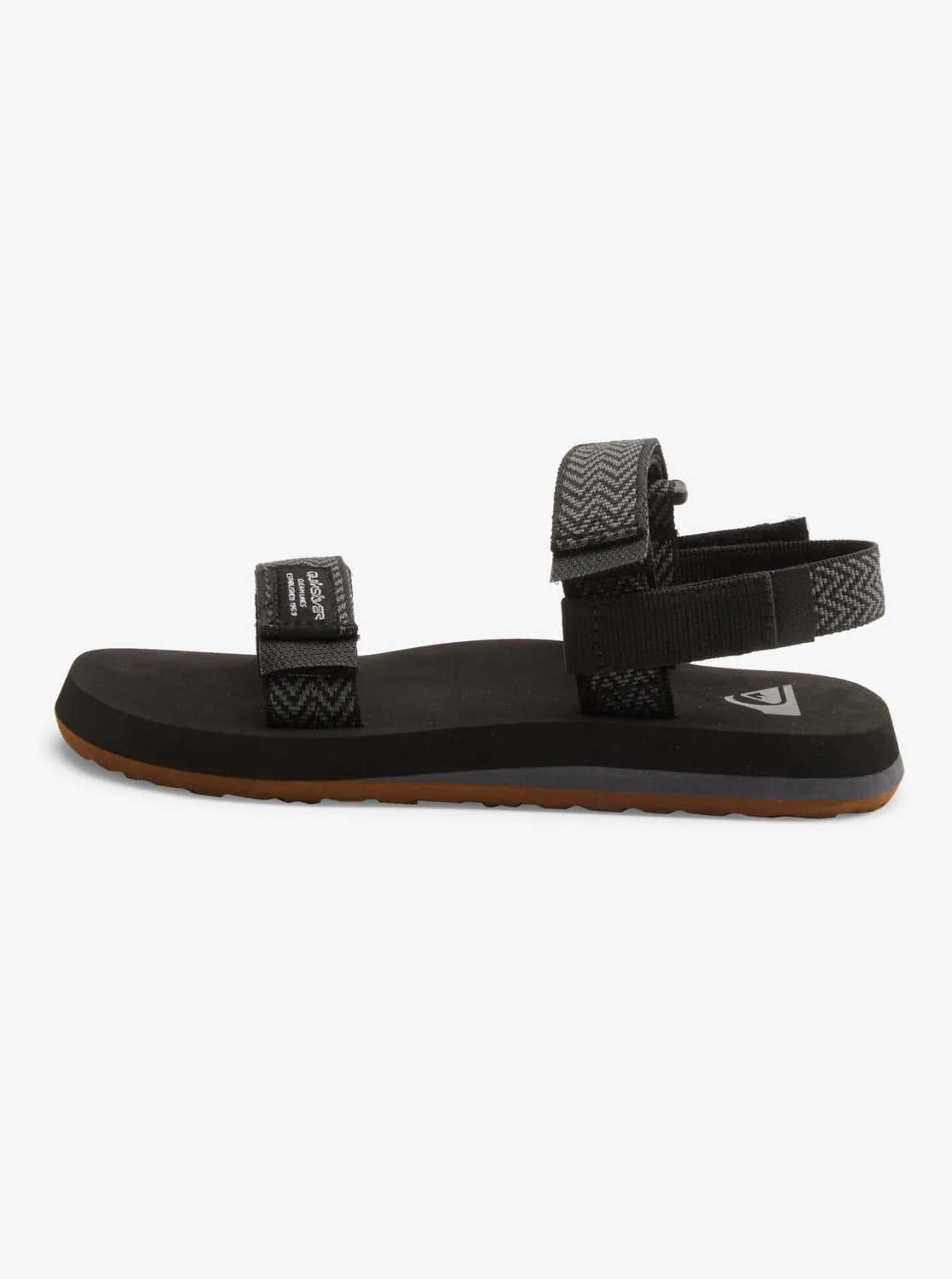 Quiksilver Kids' Monkey Caged Sandals Black/Grey/Black AQBL100337_XKSK