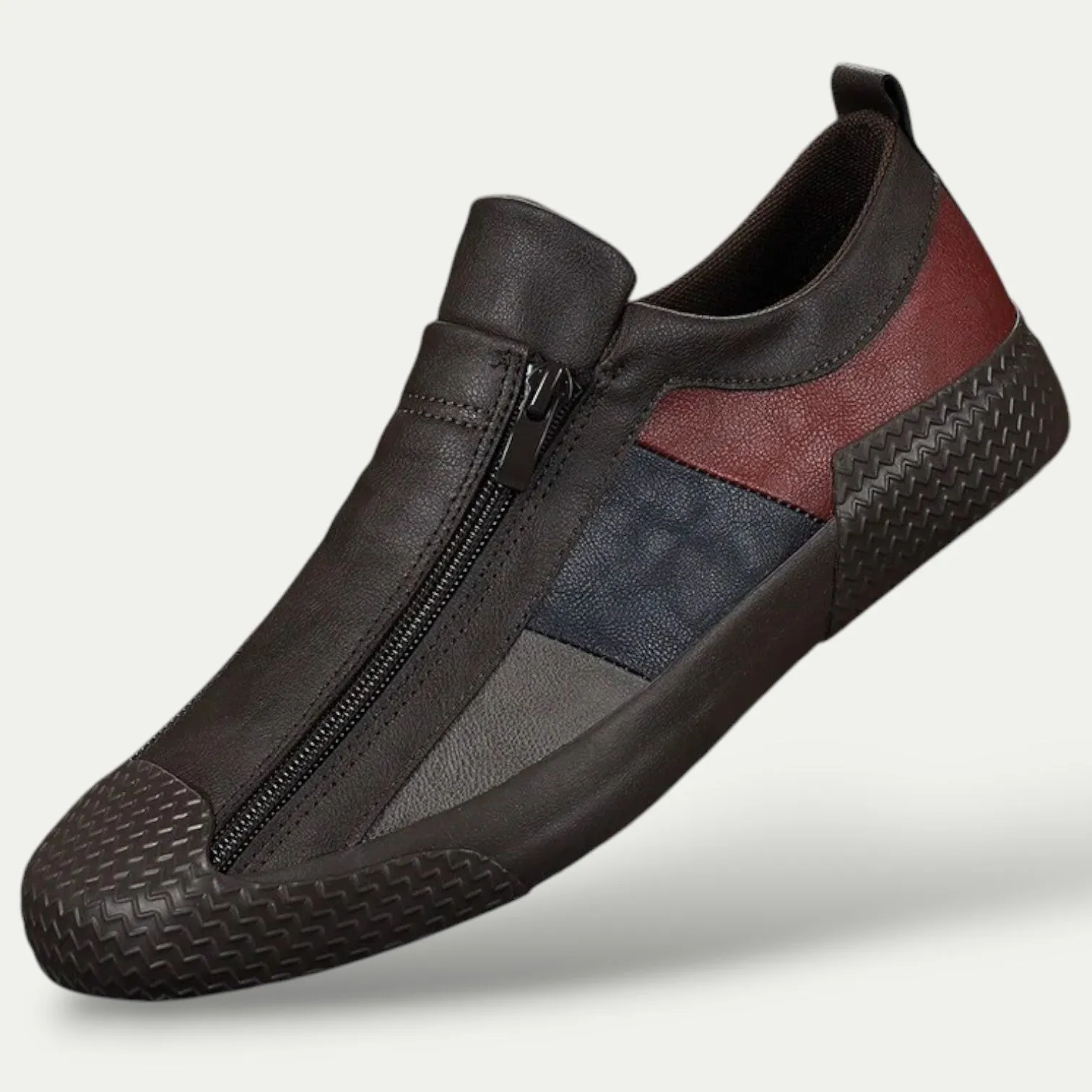 Randimo | Mens Slip on Leather Sneaker