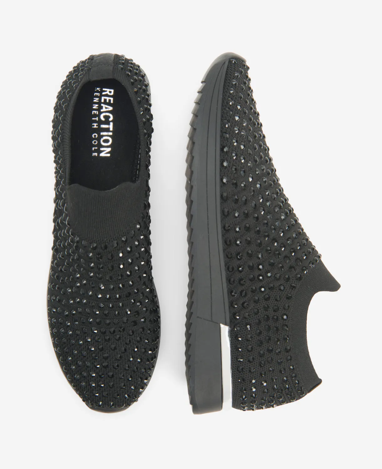 REACTION- The Cameron Jewel Jogger Slip-On Sneaker