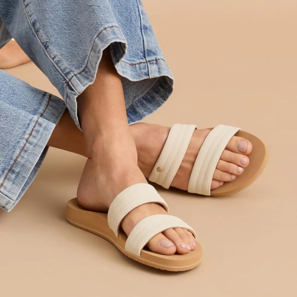 REEF Women's Cushion Breeze Kya Slide Sandal
