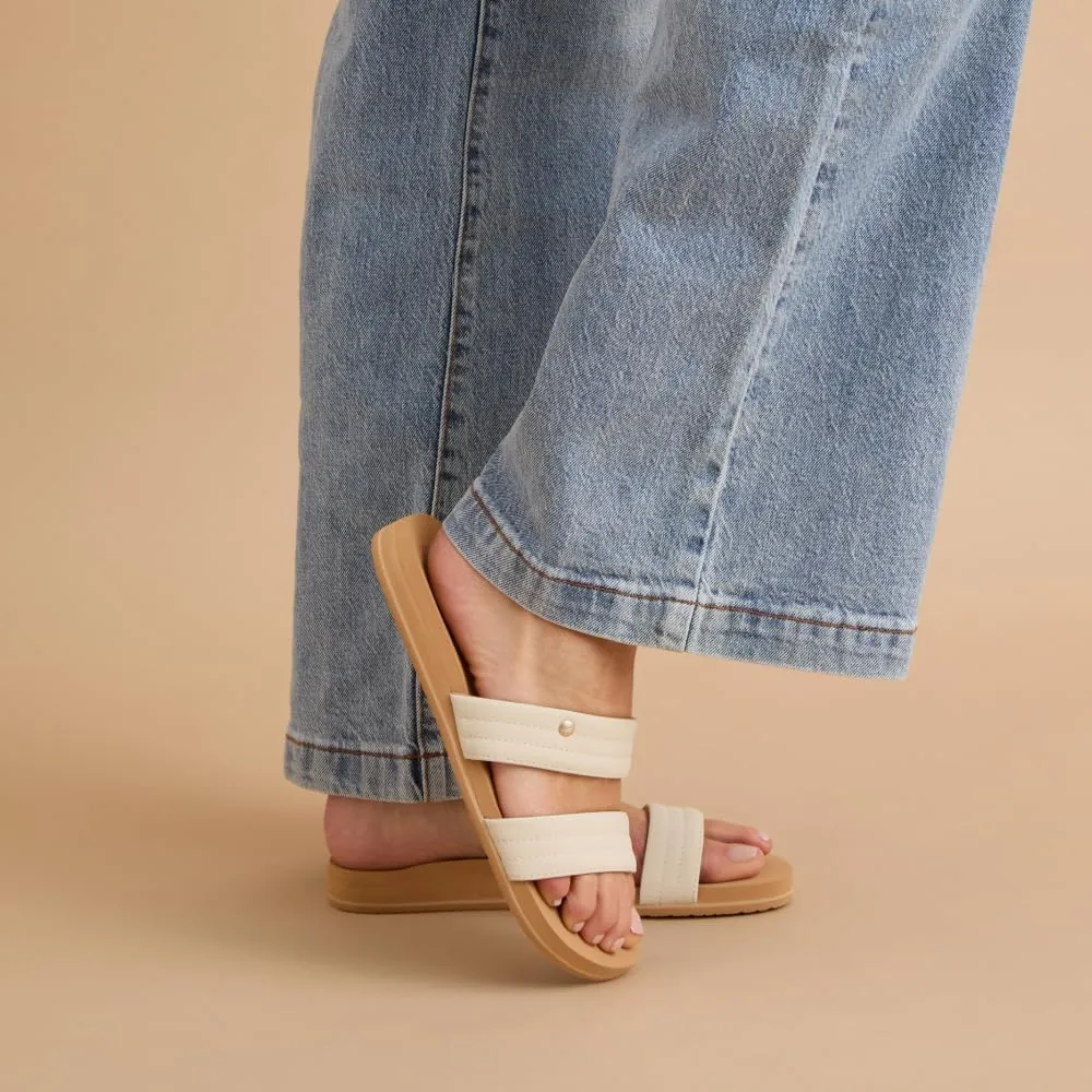 REEF Women's Cushion Breeze Kya Slide Sandal