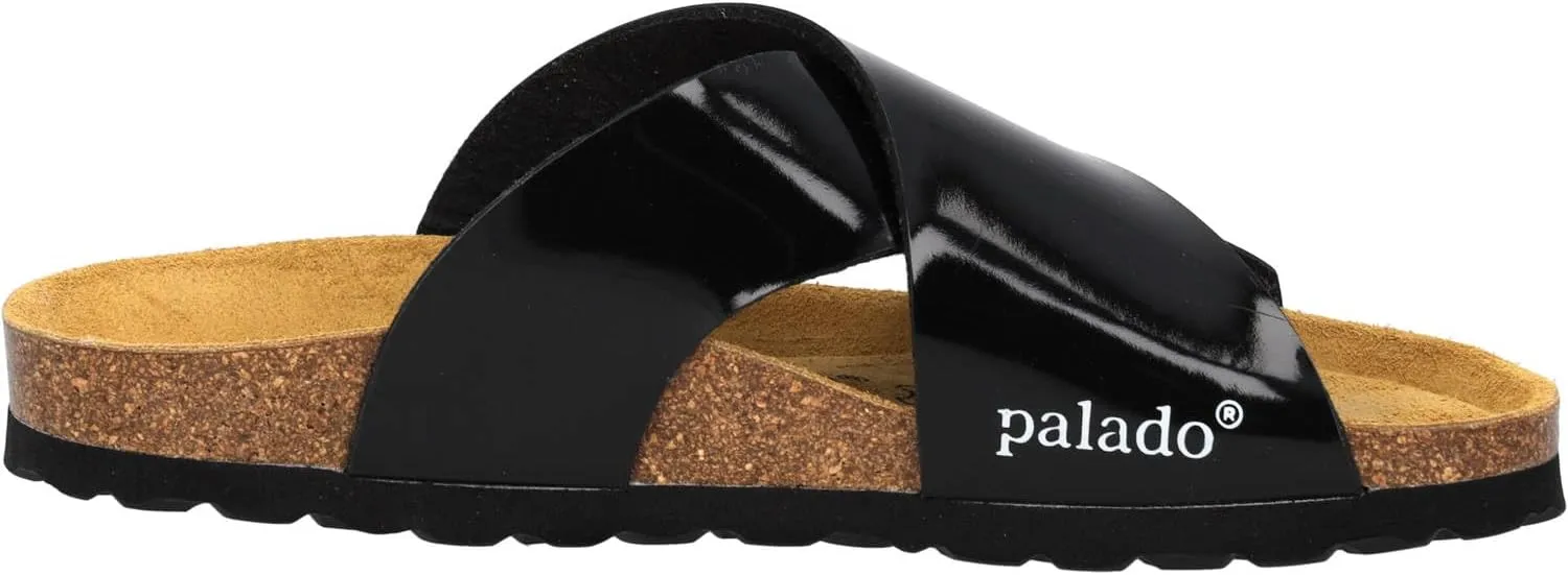Rianel Women's Mules - Comfortable Sandals with Crossed Straps - Slippers - Fashionable Summer Shoes