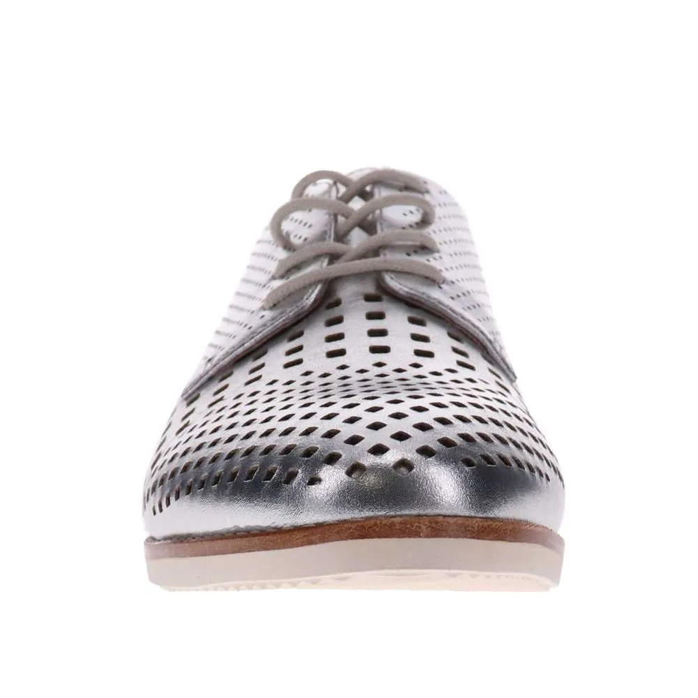 Rihannah Punched Oxford - Silver