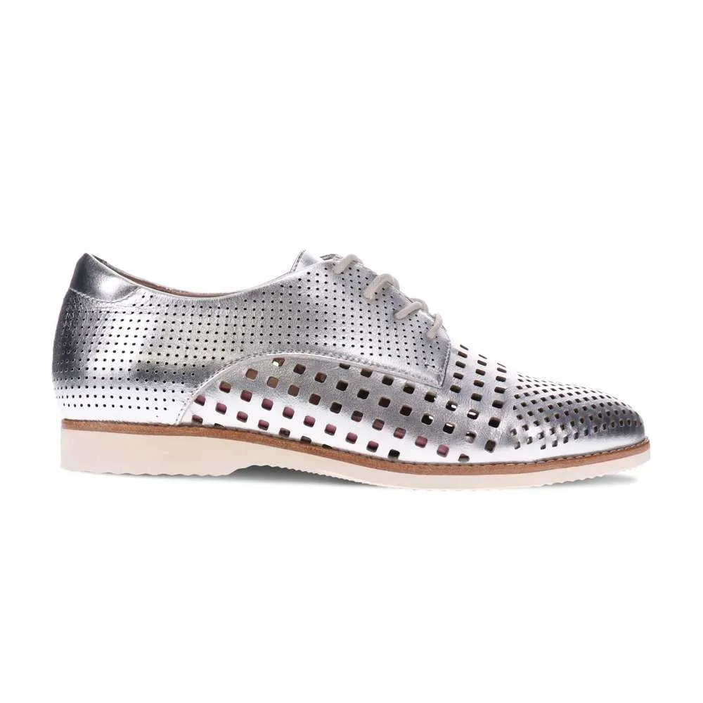 Rihannah Punched Oxford - Silver