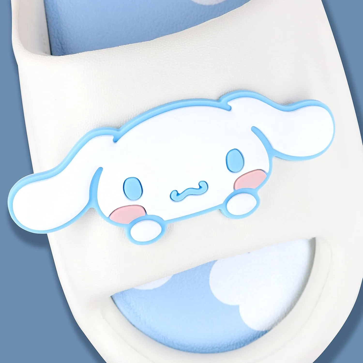 Roffatide Anime Cinnamoroll My Melody Kuromi Slides for Women Non-Slip Bathroom Shower Sandals Cow Print Rubber Slippers House Slides