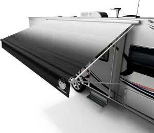 RV Awning Fabric Replacement – 19.5oz Heat-Sealed Vinyl, UV & Weatherproof, Sunproof, Universal Outdoor Canopy for RVs, Campers, Trailers & More – Heavy-Duty, Long-Lasting Protection
