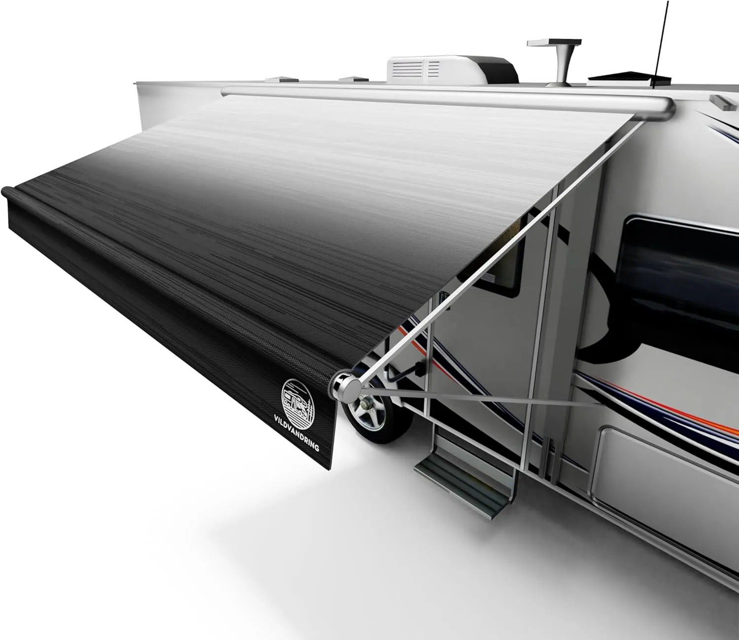 RV Awning Fabric Replacement – 19.5oz Heat-Sealed Vinyl, UV & Weatherproof, Sunproof, Universal Outdoor Canopy for RVs, Campers, Trailers & More – Heavy-Duty, Long-Lasting Protection