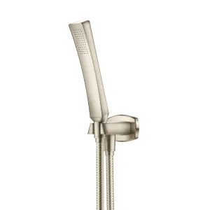 Serie 240 Hand Shower Set - Wall Mount - 7" Brass/Brushed Nickel