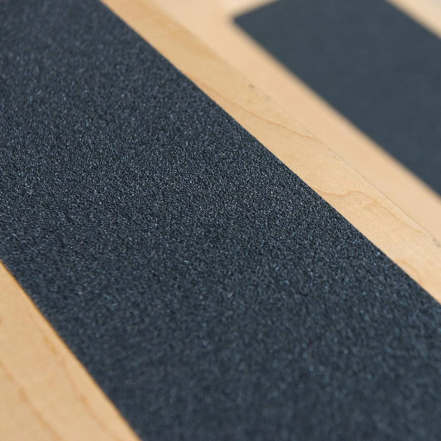 Set of PVC-Free, Non-Slip Adhesive Stair Treads and Handy Installation Roller (15qty - 4" X 24"   Roller, Grey)