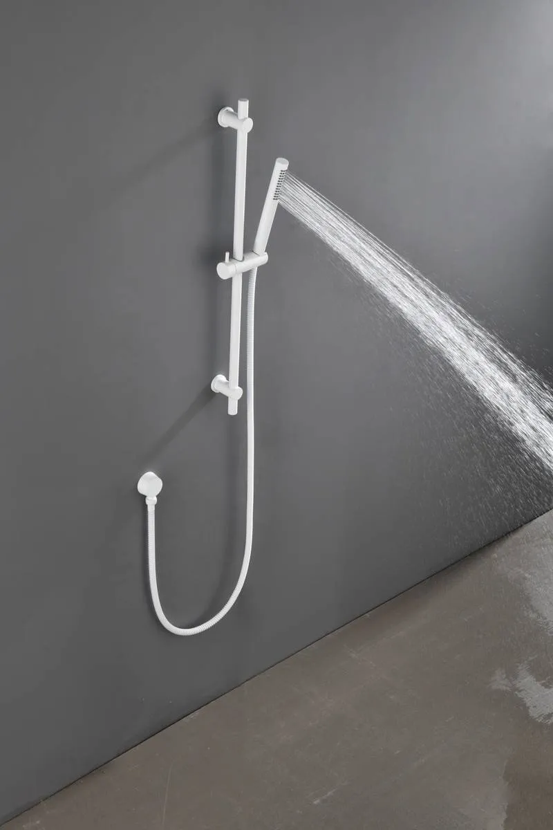 Shower Safe Slide Bar with Handheld Shower Head