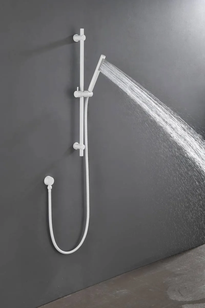 Shower Safe Slide Bar with Handheld Shower Head