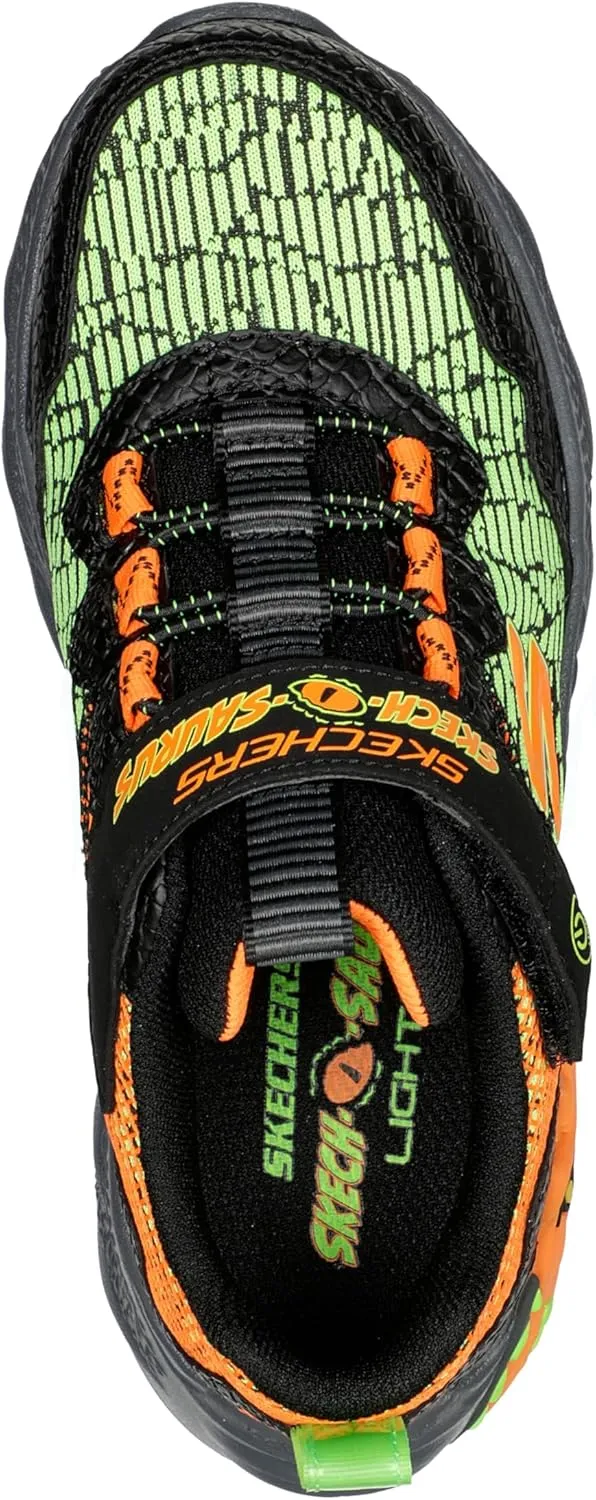 Skechers Boys' Dino lights Sneaker