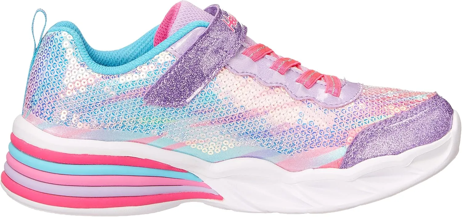 Skechers Girl's Sweetheart Lights-Lets Shine Sneaker