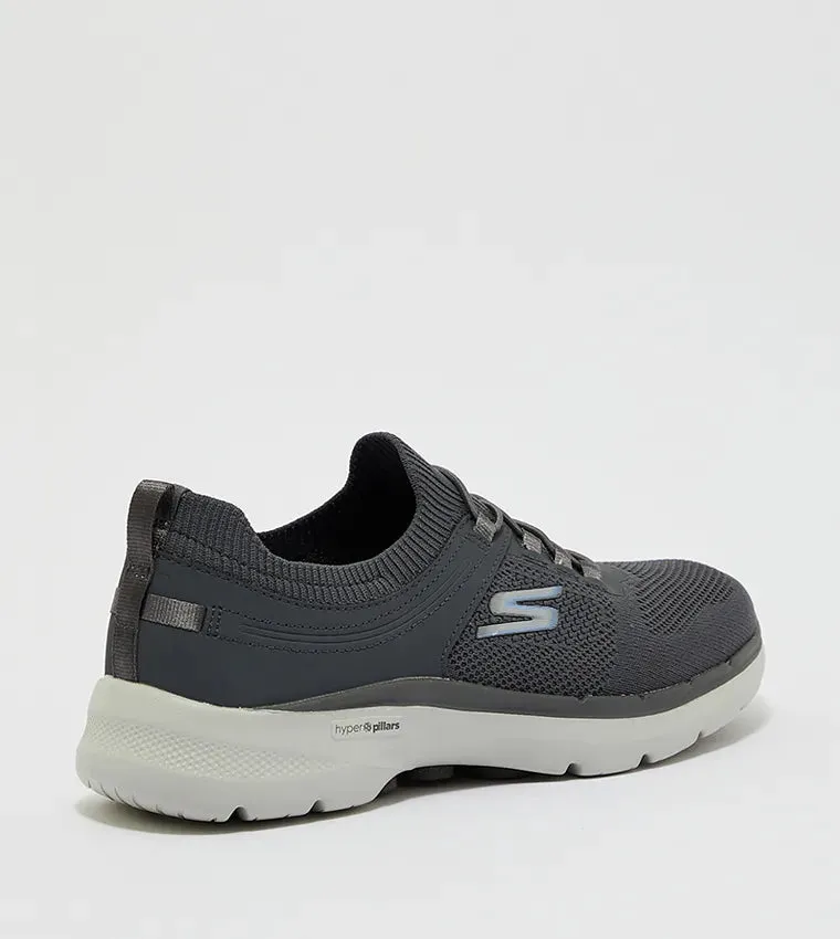 Skechers Go Walk Lace-Up Walking Shoes 124509-CHAR